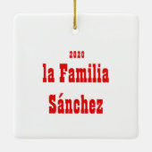 フェリズナビダパペルピカド セラミックオーナメント (裏面)