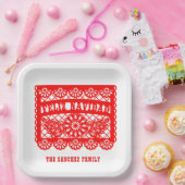 フェリズナビダパペルピカド ペーパープレート (パーティー)