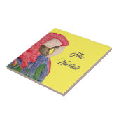 フェリズナビダパロットクリスマスマカオ タイル (側面)