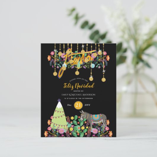 フェリズナビダファイエスタ招待状フォークフラワーズブルロ (スタンド正面)