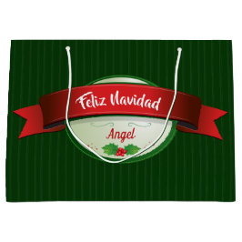 フェリズナビダリボン ラージペーパーバッグ