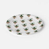 フェリズナビダースモンキー ペーパープレート (アングル)