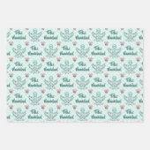 フェリズナビダードエンジェル切り出し水玉模様 ラッピングペーパーシート (正面3)