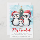 フェリズナビダードキュートペンギンカスタムズファミリースペインの シーズンカード (正面)