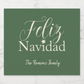 フェリズナビダードクモダンリスマスパーティー ビールラベル (シングルラベル)