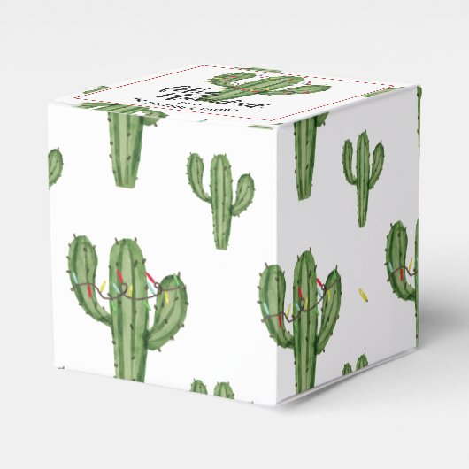 フェリズナビダードクリスマスギフトボックス フェイバーボックス (正面サイド)