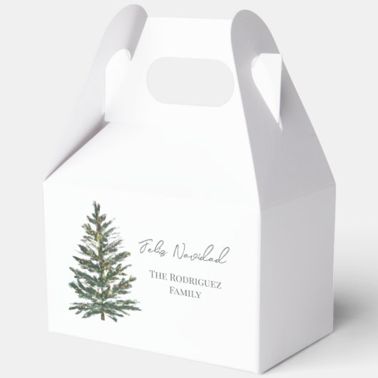 フェリズナビダードクリスマスツリーとライツホリデイ フェイバーボックス (正面)