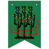 フェリズナビダードクリスマスフェスタパーティーバンティング国旗 バンティングフラッグ (第1の旗)