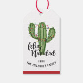 フェリズナビダードクリスマス ギフトタグ (正面)