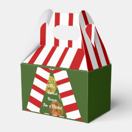 フェリズナビダードゴールデンスパークルスクリスマスツリー フェイバーボックス