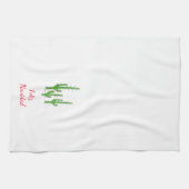 フェリズナビダードデザートサウスウエストクリスマスサボテン キッチンタオル (横)