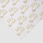 フェリズナビダードメリークリスマス金ゴールドホリデー 薄葉紙 (詳細)