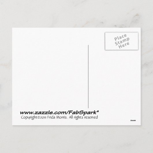 フェリズナビダードメリースペインのクリスマスおもしろカード シーズンポストカード (裏面)