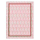 フェリズナビダードレッドチリペッパー テーブルクロス (正面)