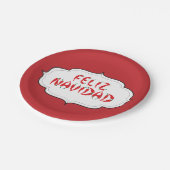 フェリズナビダードレッドチリペッパー ペーパープレート (アングル)