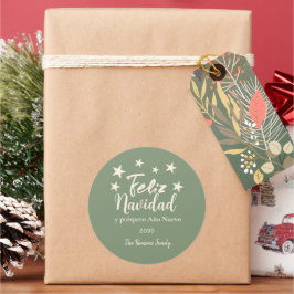 フェリズナヴィダイプロスペロアニョヌエボホリデイ ラウンドシール