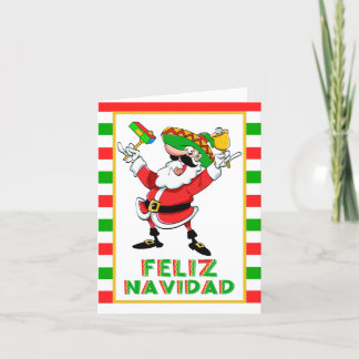 フェリズナヴィダメキシコクリスマスサンタ シーズンカード