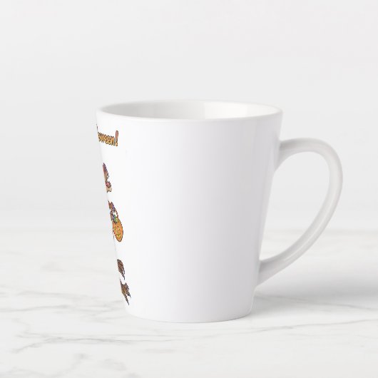 フェリズハロウィーン恐竜マグ カフェラテマグ (右)