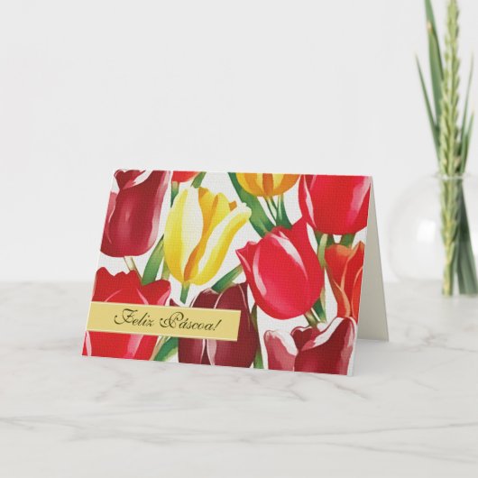 フェリズパスコアイースターカード(ポルトガル語) シーズンカード (正面)