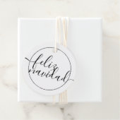 フェリズモダンナビダッドタイポグラフィクリスマス フェイバータグ (インサイチュ)