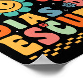 フェリズ100ディアスデエスクエラグルーヴィ100日 スペインの ポスター (角)