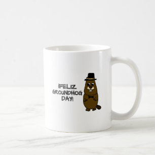 フェリズ・グラウンドホッグの日! コーヒーマグカップ
