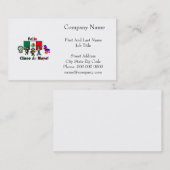 フェリズ・シンコ・デ・マヨ!ホリデーカートゥーンイラストレーション 名刺 (正面/裏面)