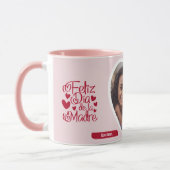 フェリズ・ディア・デ・ラ・マドレマザーの日の写真 マグカップ (左)