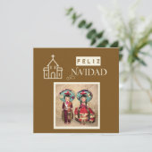 フェリズ・ナビダッドのクリスマスグリーティングカード カード (スタンド正面)