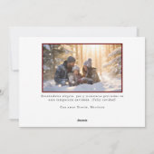 フェリズ・ナビダッドスペインのクリスマス写真コラージュ シーズンカード (裏面)