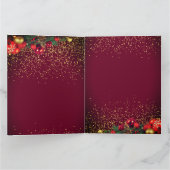 フェリズ・ナビダッドスペインのクリスマス挨拶 カード (内部)