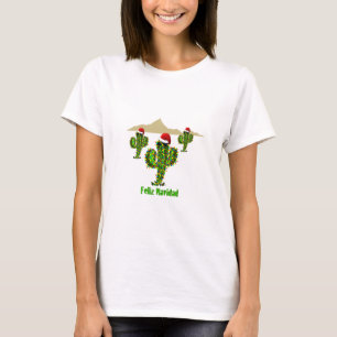 フェリズ·ナビダッド-アリゾナクリスマス·サグアロ·ライト Tシャツ
