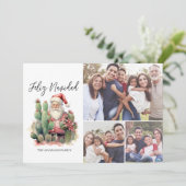 フェリズ・ナビダッド・サボス写真クリスマス シーズンカード (スタンド正面)