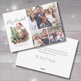 フェリズ・ナビダッド・サボス写真クリスマス シーズンカード