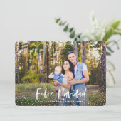 フェリズ・ナビダッド・スターズ写真・ホリデー・カード シーズンカード (スタンド正面)