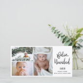 フェリズ・ナビダッド |手書きの台本の祝日の写真 シーズンカード (スタンド正面)