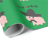 フェリズ・ナビダッド！豚 ラッピングペーパー (ロールコーナー)