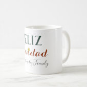 フェリズ・ナビダードミニマリスト・クリスマス・スター・ホリデー    コーヒーマグカップ (正面右)