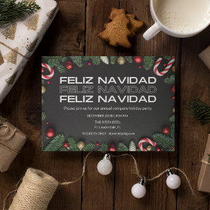 フェリズ・ナビダード事務所クリスマスパーティー 招待状