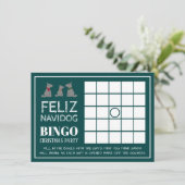 フェリズ ナビドッグ スペインのクリスマスパーティービンゴ 招待状 (スタンド正面)