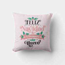 フェリズ・ナヴィダイ・プロスペロ・アノ・ヌエボ・クリスマス クッション