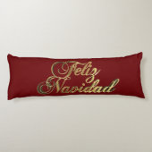 フェリズ・ナヴィダスペインのー・クリスマスブルゴーニュと金ゴールド ボディピロー (裏面)