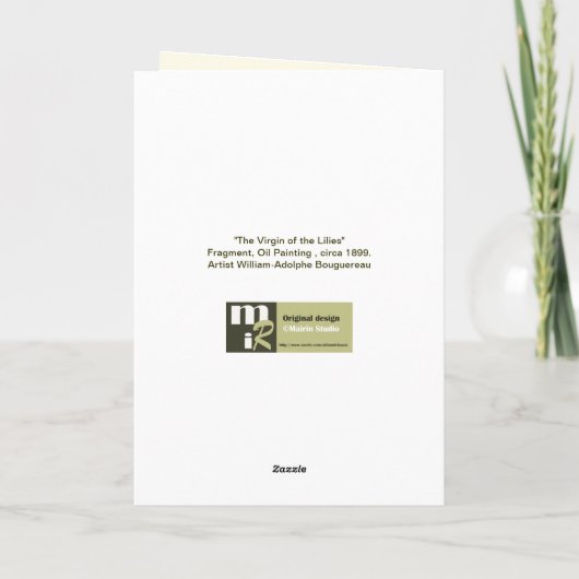 フェリズ・ナヴィダッド。ファインアートクリスマスカースペインのド シーズンカード (裏面)