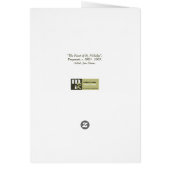 フェリズ・ナヴィダッド。ファインアートスペインのクリスマスカード (裏面)