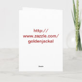 フェリズ・ナヴィダッド・メリー・スペインのクリスマスと星 シーズンカード (裏面)