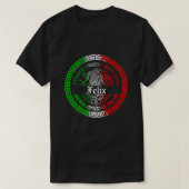 フェリックスの姓メキシコTシャツ メンズ Tシャツ (デザイン正面)