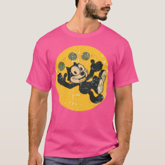 フェリックスザキャッ遊トのボールレトロ Tシャツ