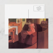 フェリックスバロットン – 親密なカップルのインテリア ポストカード (正面/裏面)