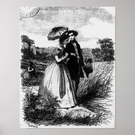 フェリックス・デ・ヴァンデネスとマダム・ド・モルツァフ ポスター (正面)