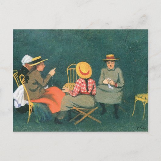 フェリックス・バロットン – 女性 ポストカード (正面)